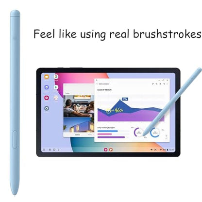 2 Pack S6 Lite Stylus Pen for Samsung Galaxy Replacement for Samsung Galaxy S6 Lite S Pen SM-P610N,P615,P610 Stylus S6 Pen(Blue) - color: Blue