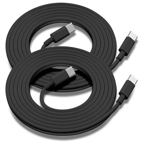 2Pack for Apple USB C to USB C Charging Cable 10ft 60W,Long Type C to C Fast Charger Cord,for iPhone16 E/17/Air/15/Pro/Plus/Pro Max,for MacBook Pro/Air,for iPad Pro12.9/11in,Air 4/5,Mini 6/7 - Black - color: Black, size: 10ft