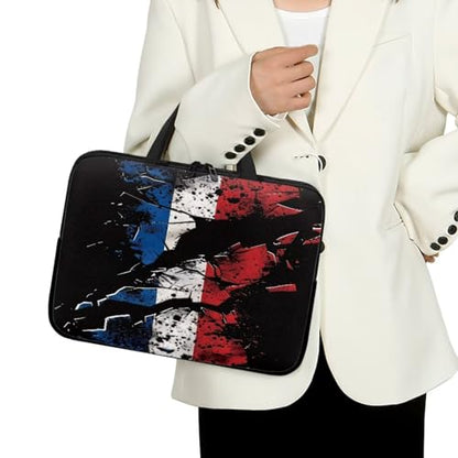 Computer Shoulder Bags for Laptops Laptop Briefcases Casual Business Briefcase - color: American Flag, size: 12inch
