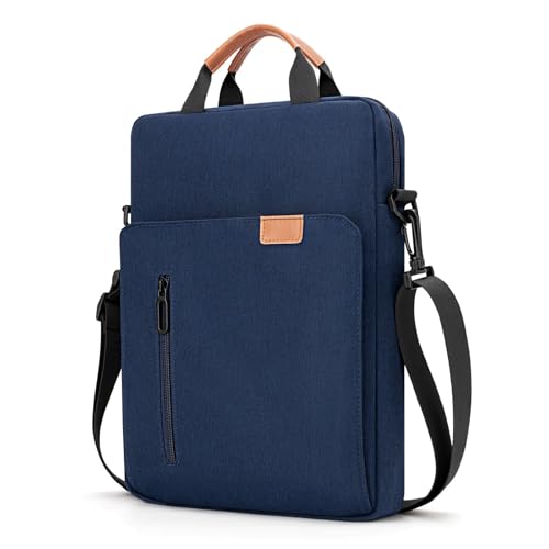 Laptop Sleeve Bag for 14 Inch MacBook Pro/Max M1 M2 M3 M4 M5 A3426 A3427 A3434, Waterproof Protective Lightweight Laptop Computer Cover Bag, Navy Blue - color: Navy Blue, size: 14 Inch