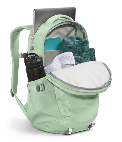 The North Face Women's Recon Everyday Laptop Backpack - Commuter Travel Bag, 18" Laptop Sleeve, Water-Repellent, Misty Sage Dark Heather/Meld Grey-NPF, One Size - color: Misty Sage Dark Heather/Meld Grey-npf