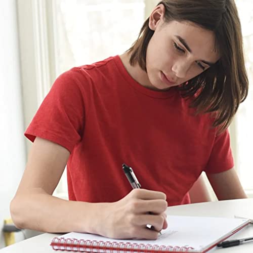 Hamelin, Spiral Notebook, 8x10in, College Ruled, Hardcover, 75shts/150 Pages, 1 Subject Notebook, RUBY Red - color: RUBY Red