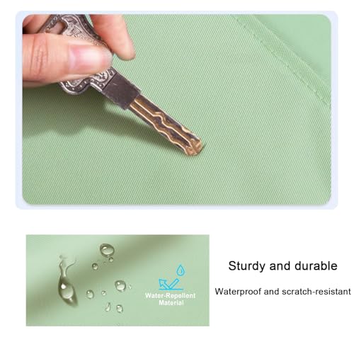 iPad Pro 12.9 Sleeve Carrying Case, Padded Tablet Bag for iPad Pro 13-in (M4), iPad Air 13-in (M2), Surface Pro 9/8, 12.4” Galaxy Tab S8+/S9+ (Mint Green-12.9) - color: Green-12.9in, size: 12.9 inch