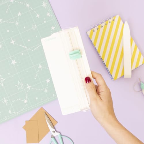 Craftelier - Paper Trimmer and Score Board for Paper Crafts | Mini Cutting Board Tool for Scrapbooking Supplies | Card Making, Small Business Essentials | Size 3.5 x 6.7 inches - size: 3.5 x 6.7 inches
