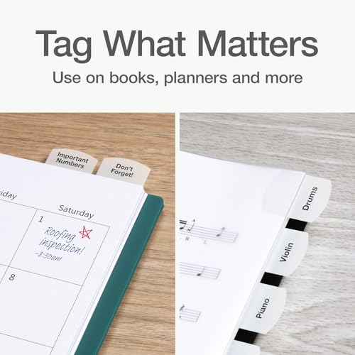 Redi-Tag Copier/Laser/Inkjet Index Dividers (RTG33117),White (Pack of 12) - size: 100 Tabs (Pack of 12)