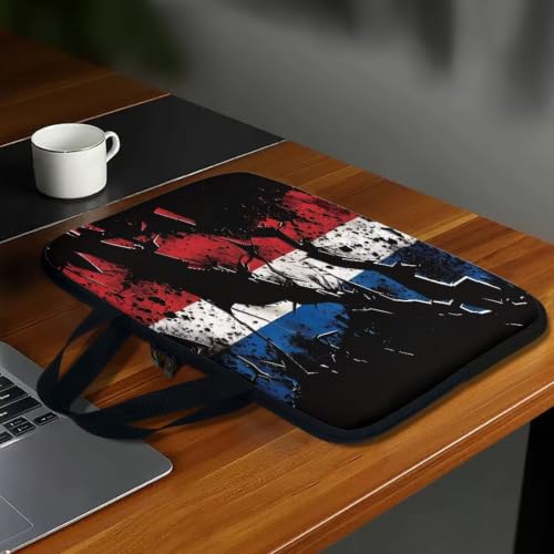 Computer Shoulder Bags for Laptops Laptop Briefcases Casual Business Briefcase - color: American Flag, size: 13inch