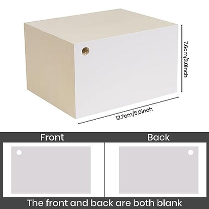 Index Cards, 600 PCS 3 x 5 Inch Punched Flash Cards with 12 Organizing Rings, White Flashcards for Studying, Blank Memo Note Cards for Adults Kids Home School Office