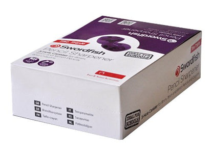 Swordfish 'The Triple' 3 Hole Canister Pencil Sharpener (Pack of 10) Ref: 40228 - size: pack of 10