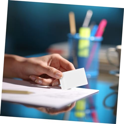 TEHAUX 30pcs White PVC Painting Erasers for Students Versatile Sketching and Drawing Eraser Smudge Pencil Mark Remover for Classroom Rewards and Creative Use