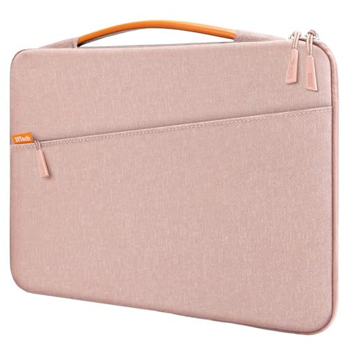 JETech Laptop Sleeve for 16-Inch MacBook Pro (M1 / M2 / M3 / M4 / M5, 2019-2026), Waterproof Bag Case with Portable Handle and Pocket, Compatible with 16 Inch Notebook (Rose Gold) - color: Rose Gold, size: 16-Inch