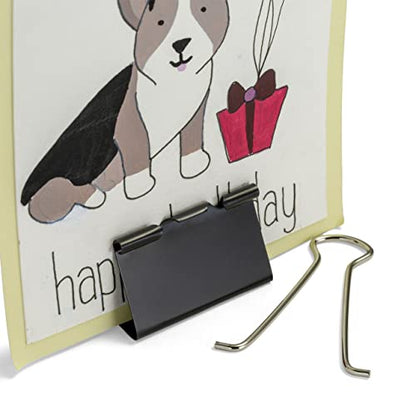 Officemate Large Binder Clips, 2 inch Wide, 1 inch Capacity, Box of 12 (99100) - color: Black, size: Large