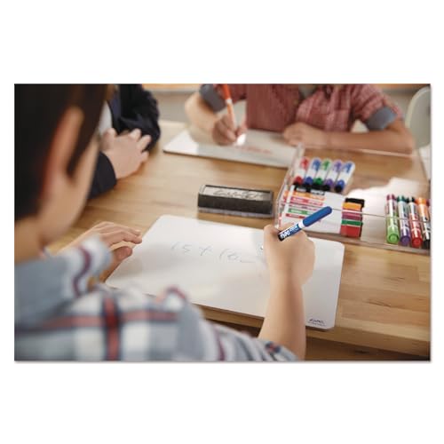 EXPO Dry Erase Markers, Low Odor Ink, Black, Ultra Fine Tip, 4 Count - size: 4 Count