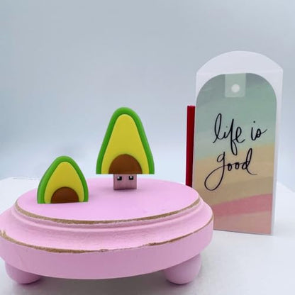 Avocado USB Drive - 16GB Flash Drive - Fruit USB (Avocado) - color: Avocado