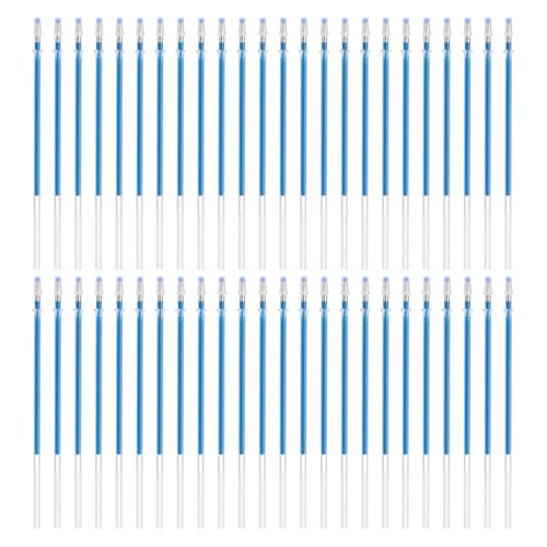 PATIKIL 0.8mm Gel Pens Refills, 48 Pack Gel Pens Metallic Ink Medium Point Colored Refill Set for Adults Coloring Books Journaling Scrapbooking Art Drawing, Sky Blue - color: Sky Blue