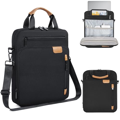 13.3-14 Inch Laptop Sleeve Bag, Padded Carrying Case for New MacBook Neo 13" (A18 Pro), MacBook Pro 14" M5/M4/M3/M2 14" /13", MacBook Air 13.6"/14" M5/M4/M3/M2 2026-2022, Surface Pro AI PC/9/8 13" - color: Black, size: 13.3-14 Inch