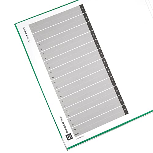 3-Ring Premium Binder - Evergreen, 3" Spine, by Bindertek | 525 Sheet Capacity, 2" D-Rings, Linen-Textured Covers, Steel Reinforced Edges, Spine Label Included - color: Evergreen, size: 3" Spine