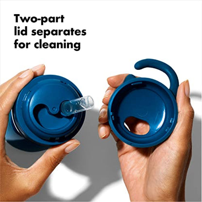 OXO Tot Adventure Water Bottle Navy - color: Navy, size: 12 Ounces
