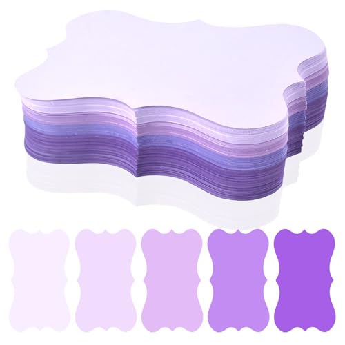 150 Pack Purple Index Cards 3x5 Colored Blank Index Cards Lavender Cardstock Wedding Index Cards Invitation Cards Thank You Notes Cards For School Office Studying Kids Nursing Students（180g） - color: Purple