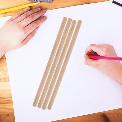 ERINGOGO 50pcs Wooden Sketch Pencils for Students Drawing and Writing Supplies for School Design for Comfortable Grip and Smooth Lines