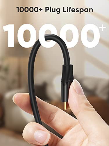 CableCreation USB C to USB A Cable 5FT, USB 3.1 3.2 Gen2 10Gbps Data Cable | USB A to C, Android Auto 3A for USB C External SSD MacBook Pro iPad, Galaxy S24/S23+, iPhone 16/15, 1.5m - color: Black, size: 5FT/1.5m