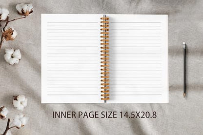 VNWEK Pastel Teacher Spiral Notebook Journal 5.5x8.3 Inch, Preschool Kindergarten Teacher Appreciation Gifts Journal, Helping Tiny Humans Do Big Things Lined Hardcover Spiral Notebook - color: lz-notebook-9