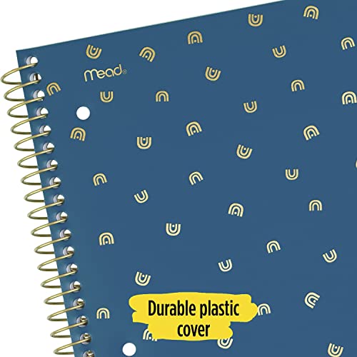 Five Star Spiral Notebook + Study App, 1 Subject, College Ruled Paper, 8-1/2" x 11", 80 Sheets, 1 Count, Selected Design Will Vary (820156F) - color: Design Chosen For You