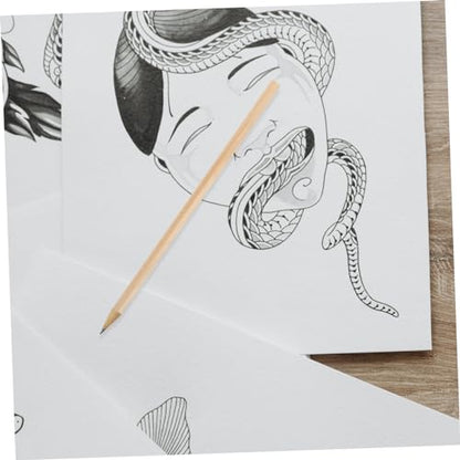 NUOBESTY 30Pcs Hb Wooden Pencils for Writing Drawing Sketching for Students Artists Comfortable Grip Smooth Writing for School Office Use