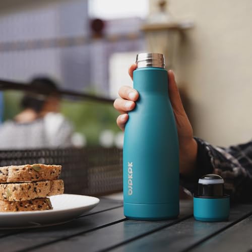 BJPKPK 12oz Water Bottles Stainless Steel Double Wall Vacuum Insulated Small Water Bottles for Travel,Beige - color: Beige, size: 12 Ounces
