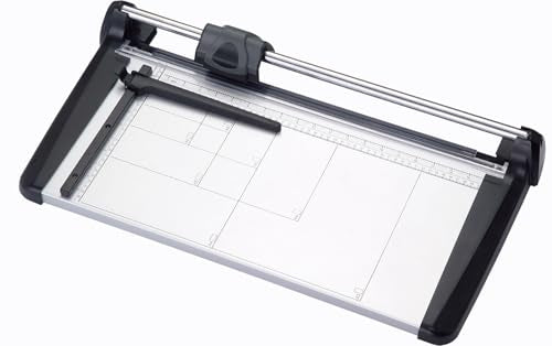 15-Inch Paper Cutter, Rotary Paper Trimmer with Safety Guard, 480mm(18.90") Heavy Duty Paper Cutter for Cardstock, Photos, Office, School and Crafts (18.90") - size: 18.90"