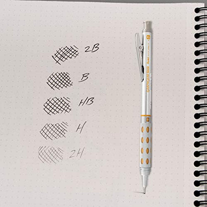 Pentel Super Hi-Polymer Lead Refill, (0.9mm) Thick, B, 180 Pieces of Lead (50-9-B) - style: B Lead