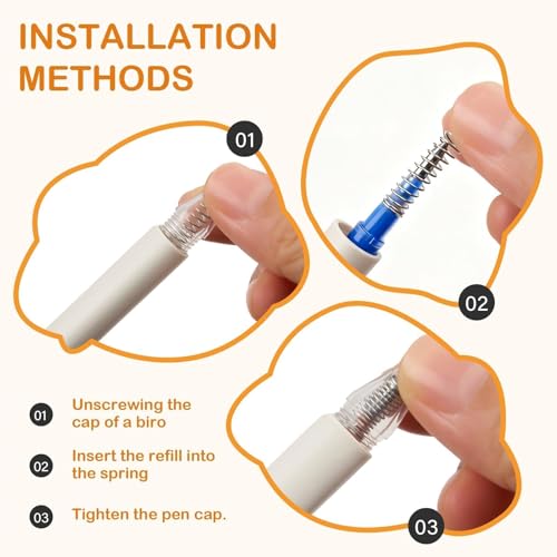16Pcs 0.7mm Blue Erasable Gel Ink Pen Refills Compatible with Frixion | for Friction, Replaceable Medium Fine Point Clicker Refill Stationery - color: Blue 16pcs