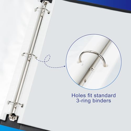 300 Pack Clear Sheet Protectors, 8.5 x 11 inch Page Protectors for 3 Ring Binder,Top Loading Paper Protector for Documents and Photos,Letter Size - size: 300 Pcs