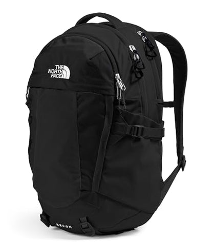 The North Face Women's Recon Everyday Laptop Backpack - Commuter Travel Bag, 18" Laptop Sleeve, Water-Repellent, TNF Black/TNF Black-NPF, One Size - color: Tnf Black/Tnf Black-npf
