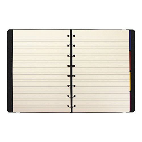 Filofax Refillable Notebook Black (B115007U) - color: Black, size: A5 Size
