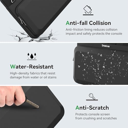 Smatree CityShield 15-16 inch Laptop Shoulder Bag, Sleeve Case with Hard Shell Accessory Pocket, Shoulder Strap, Handle, 360 Protective Case, Anti-Splash Computer Bag(MC04)