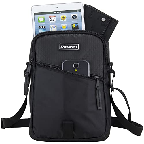 Eastsport (2 for 1) Universal Commuter Backpack w/Matching Shoulder Bag - Black