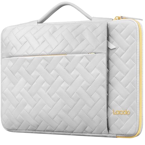 Lacdo 360° Protective Laptop Sleeve Case for 13 inch New MacBook Air M5 A3449 (2026), M4 A3240 2025, M3 A3113, M2 A2681, M1 A2337 A2179 A1932 | 13 inch MacBook Neo A18 Pro A3404 (2026), Space Gray - color: Space gray, size: New MacBook Air/Neo/Pro 13 Inch