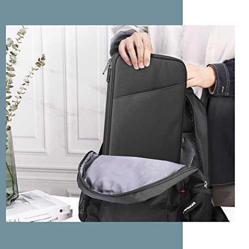 TiMOVO 9-11" Tablet Sleeve Bag for iPad 11-inch A16 2025, iPad 10.9"/10.2"| Air 11 Inch/5th/4th Gen. 10.9", Galaxy Tab A9+/A11Plus 11", Protective Bag with Pocket, Black - color: A-Black, size: 9-11 Inch