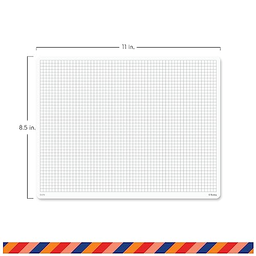 Notsu Graph Notepads 8.5 x 11 inch, 2 Pack | Minimalist Graphing Memo Mouse Pads with Premium Thick Paper, Letter Size - size: 8.5" x 11", style: Graph Paper