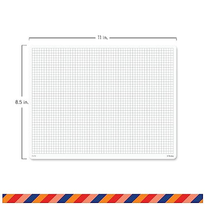 Notsu Graph Notepads 8.5 x 11 inch, 2 Pack | Minimalist Graphing Memo Mouse Pads with Premium Thick Paper, Letter Size - size: 8.5" x 11", style: Graph Paper
