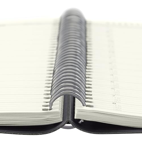 AT-A-GLANCE Planner 2026-2027 Weekly & Monthly Academic 12-Month July-June Quarter-Hourly Appointment Book, 8-1/4" x 11", Recycled, Black (70957G05)