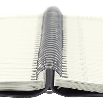 AT-A-GLANCE Planner 2026-2027 Weekly & Monthly Academic 12-Month July-June Quarter-Hourly Appointment Book, 8-1/4" x 11", Recycled, Black (70957G05)