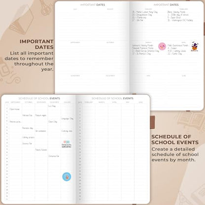 Clever Fox Teacher Planner, School & Homeschool Book, B5 Size Rose Gold | Undated, 7x10, lay-flat binding, heavy-duty hardcover, teacher lesson weekly & daily planner, homeschool supplies - color: Rose Gold, size: Smaller than A4 (7″ x 10″)
