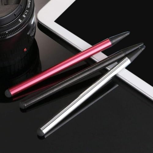 6Pcs Silver Stylus Pens,Universal Fine Point Pencil for Phone/iPad/Android/Tablet and Other Touch Screens,High Precision Stylus for All Universal Touch Screen Devices Stylus Pens Accessories