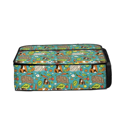 Guinea Pig Lunch Bag Reusable Insulated Lunch Box Keep Food Cooler Thermal Lunch Tote for Women Men - color: Guinea pig