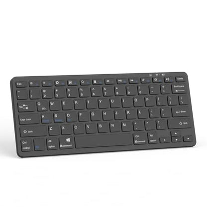 MMK Bluetooth Keyboard, Tablet Keyboard Compatible iPad 11th Generation,iPad 10th/9th/8th & Air 5th/4th, iPda Pro 13/12.9/11-Inch and Air 13/11-Inch Models and More Bluetooth-Enabled Devices-Black - color: Black