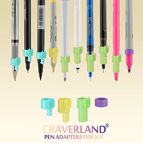 Pen Adapter Set for Joy/Joy 2 and Joy Xtra,4x2 Pen Holders Compatible with Sharpie/Pilot/BIC/UM153/Stylus