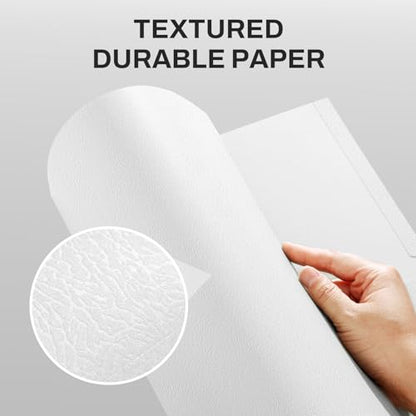 SUNEE Folders with Pockets (25 Pack, White), 2 Pocket Folders Fit Letter Size Paper, Paper File Folder for School Office Home Bussiness - color: White, style: 25-Pack
