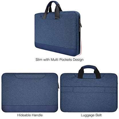 11.6 12.9 Inch Laptop Bag Men Women TSA Briefcase Sleeve for Macbook Neo 13 A18 Pro A3404, iPad Air 13 M4 M3 2026, 13" iPad Pro M5 M4, iPad 12.9", Acer Lenovo Dell Chromebook 11.6" Carrying Case, Blue - color: Blue, size: 11.6-12.9 Inch