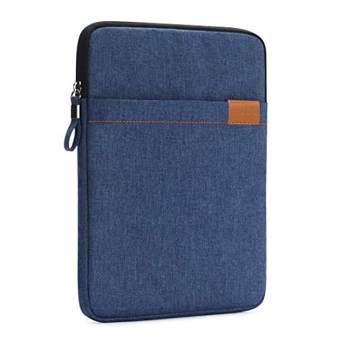 NIDOO iPad Sleeve 10.2" 10.9" / 10.5" 11" New iPad Pro M2 / 10.9" iPad Air 5th Generation Carrying Case Vertical Bag, Tablet Sleeve 10 inch for 10.5" Surface Go 3 / Samsung Galaxy Tab Laptop Cover - color: Blue, size: 10" Tablet / 9.7"-11" iPad
